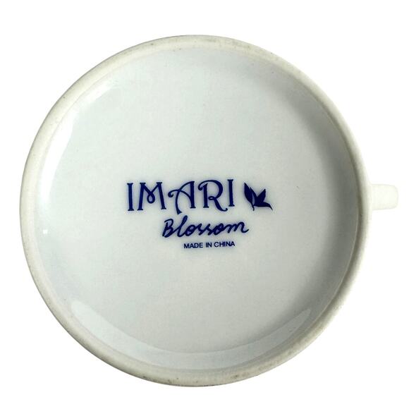 Imari Blossom China Retired Blue White Floral Butterfly 5-PC Place Setting-Rare! - Picture 9 of 9